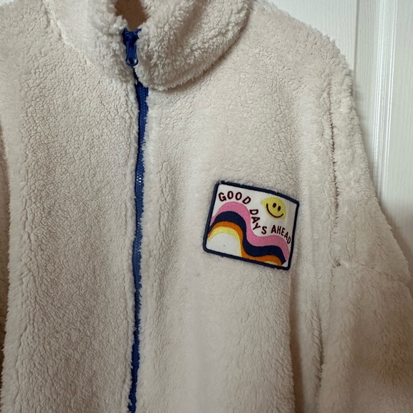 GRAYSON THREADS size 2X Comfy Soft Adorable Zip-Up "Good Days Ahead" NEW - Picture 4 of 10
